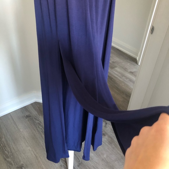 HOST PICK😍NWOT Bebe Double Slit Halter Maxi Dress - Picture 10 of 10
